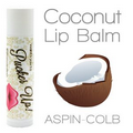 0.15 Oz. Premium Lip Balm (Coconut)